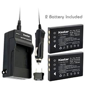 Kastar Batería (2-pack) Y Cargador Kit Para Samsung Slb-1137