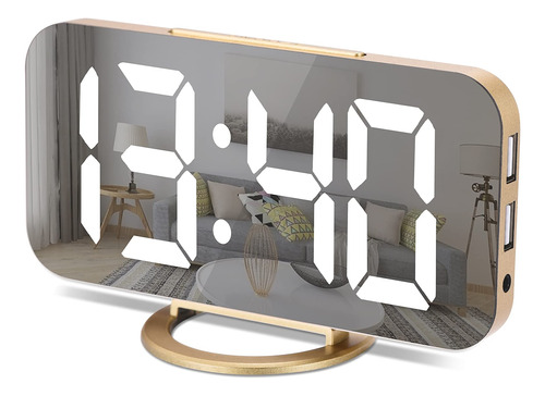 Reloj Despertador Digital, Decoracin De Dormitorio, Reloj De