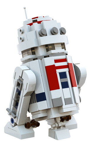 Juego De Bloques De Construcción Modelo Robot Mini Ucs R5-d4