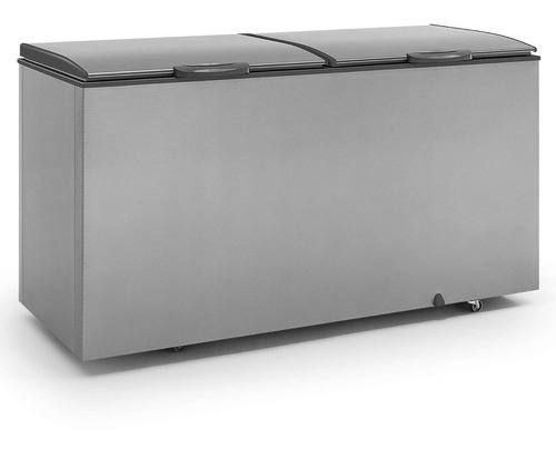 Freezer Horizontal Skin Condenser Aço Tipo Inox Ghbs-510 Wt