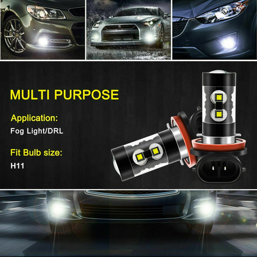 Kits De Faros Led 6000k Para Jeep Grand Cherokee 2005-2010