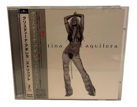 Christina Aguilera  Stripped Cd Jap Obi Usado