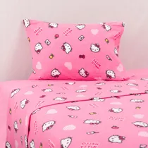 Comprar Juego Sabanas Polar Diseño Hello Kitty 1.5 Rosa Hello Kitty