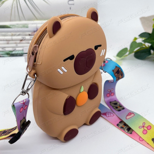 Kit 2 Bolsas De Silicona Capybara - Regalos Para Niña