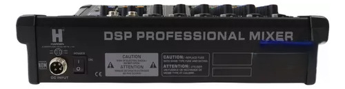 Mezcladora Pasiva 6 Canales, Efectos Dsp, Bluetooth, Ecualiz