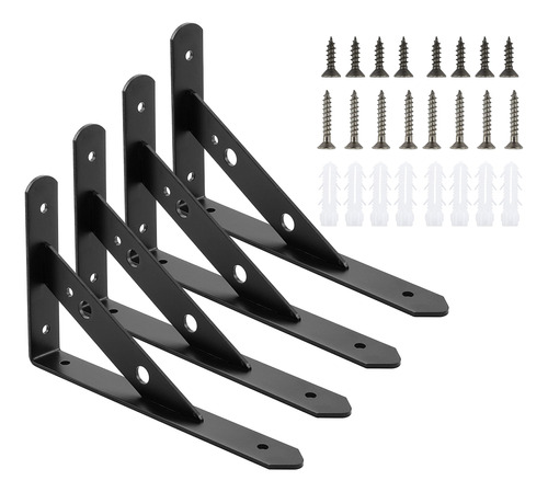 Soporte Estante Alta Resistencia 7.9 X 4.7  Acero L Montado