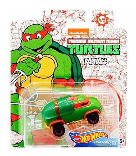 Hot Wheels Raphael Teenage Mutant Ninja Turtles Car Car Diec