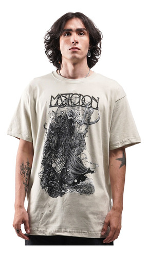 Camiseta Oficial Mastodon Monk Rock Activity