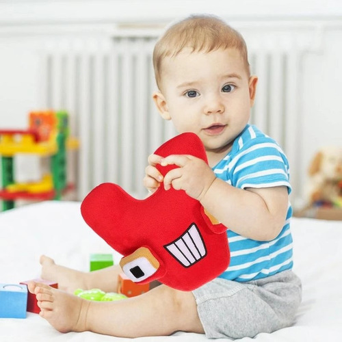 Aa Muñeca Con Forma De Almohada Con Forma De Animal Alphabet