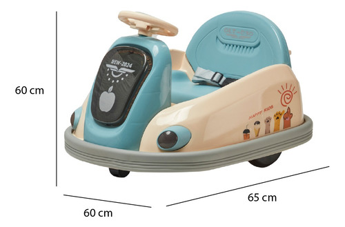 Montable Crash Denco Toys Electrico Control Remoto Infantil