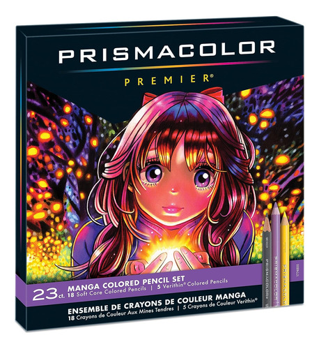 Prismacolor Premier Manga 23 Lapices Colores Profesionales