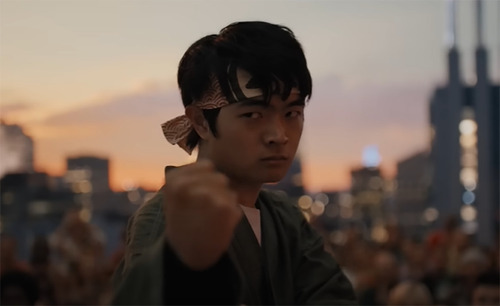Bandana Karatê Kid Lendas 2025 Li Fong Daniel San Hachimaki