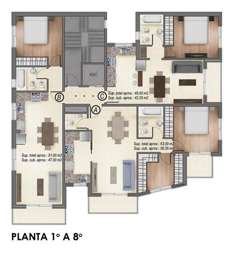 Imagen 10 de 10 de Depto Dos Ambientes En Un 2do Piso