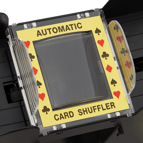 Imagen 3 de 3 de Barajador Mezclador De Cartas Automatico A Pila