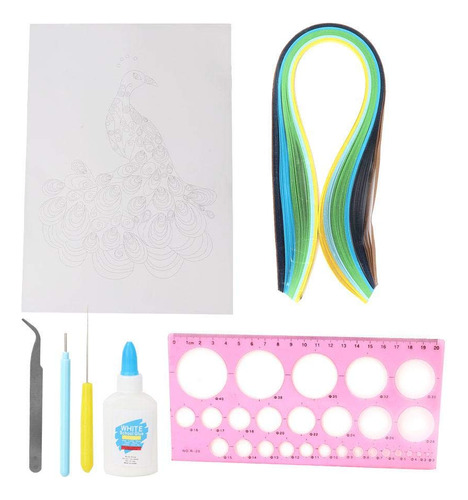 Quilling Tools Kit Herramienta Papel Tira Para Manualidad