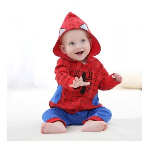 Ropa de spiderman para bebes hot sale