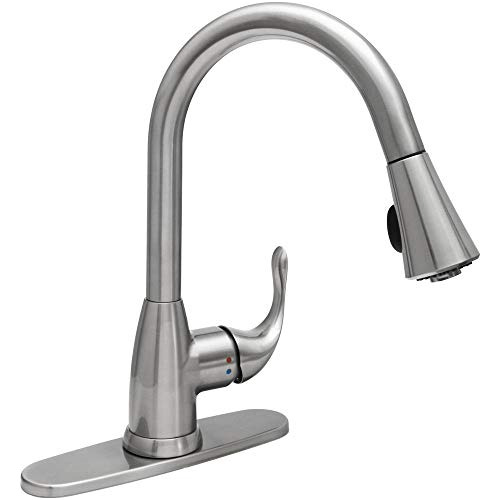 Market Single-handle Pull-down Sprayer Kitchen Faucet I...