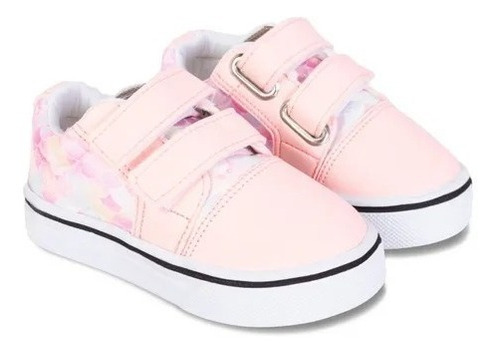 Zapatillas Abrojo Para Bebes Rosa Bebe Escamas  Del 17 Al 26