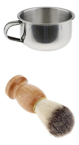 Kit De Masculino Prático Com Tigela De De Aço Inoxidável