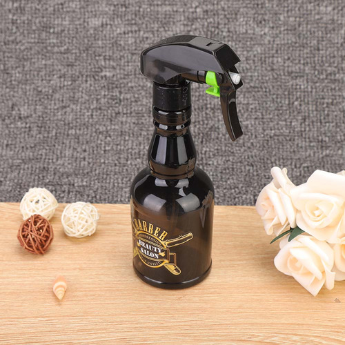 Pulverizador De Agua Black Black Barber, 280 Ml, Recargable,