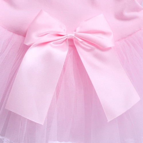 Imagem 5 de 6 de Vestido Infantil Bailarina Profissional Saia Renda Armada
