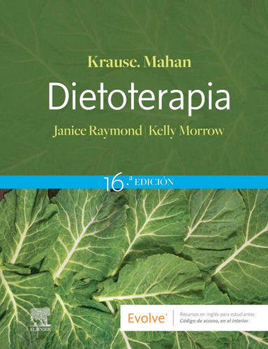 Libro Dietoterapia De Krause. 16ª Ed., De Mahan. Editorial Elsevier, Tapa Blanda En Español, 2025