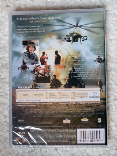 Dvd Coragem Sob Fogo / Denzel Washington Novo Lacrado
