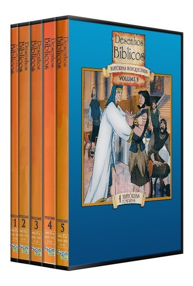 Dvds Desenhos Biblicos Historias Inesqueciveis Completo | Parcelamento sem  juros