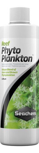 Seachem Reef Phytoplankton 250ml Alimento Para Corais