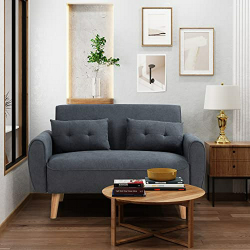 Sofá Loveseat Moderno 2 Plazas 47 