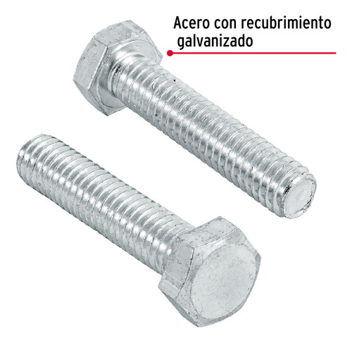 Bolsa De 50 Tornillos 5/16''x1-1/2''tipo Máquina Fiero 44568