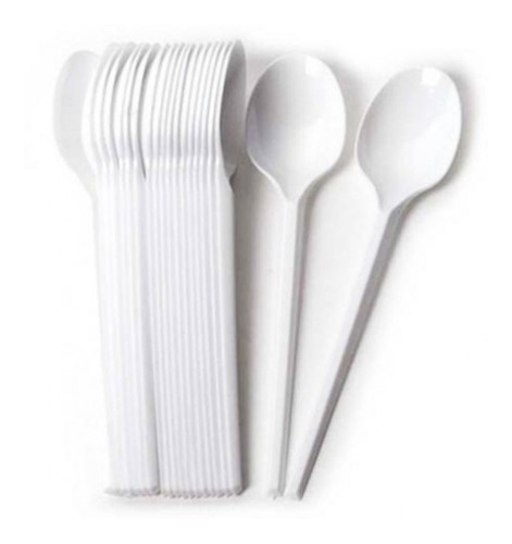 Cucharillas Para Postres Blanca 11cm Pack 500 Unid.