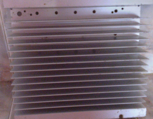 Disipador Calor De Aluminio (Usado)