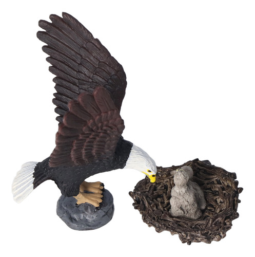 Figura De Águila Simulada, Lindo Pájaro Realista