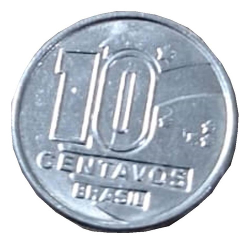 Moeda Do Brasil - 10 Centavos De 1989 - Garimpeiro