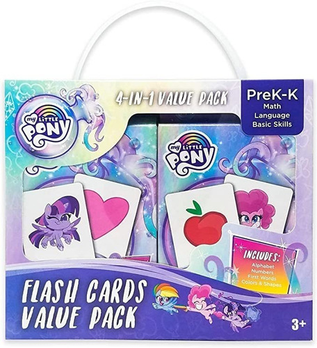 Leap Year My Little Pony 4 En 1 Juego De Tarjetas Flash Edu.