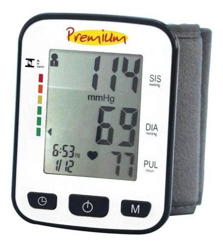 Aparelho Medir Aferir Pressão Pulso Digital Premium Bsp21 