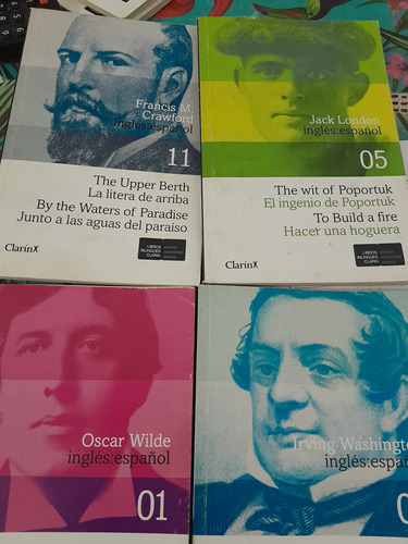 Libros Coleccion Clarin Ingles Español Wilde London Washingt