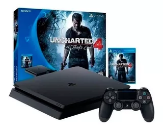 Sony Playstation 4 Slim 500gb Uncharted 4: A Thief's End Ps4