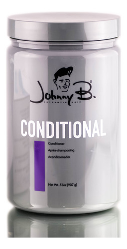 Acondicionador De Cabello Johnny B Authentic, Tarro De 32