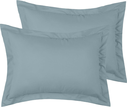 Mellanni Pillow Shams Juego De 2 Tamaño Estándar - Iconic Co