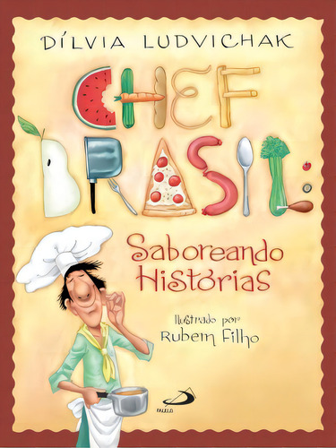 Chef Brasil, De Ludvichak Dílvia. Paulus Editora, Capa Mole Em Português