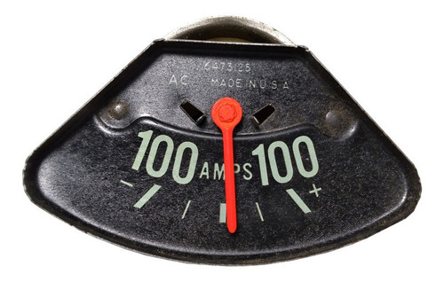 Reloj Manómetro Chevrolet Vintage Amperímetro
