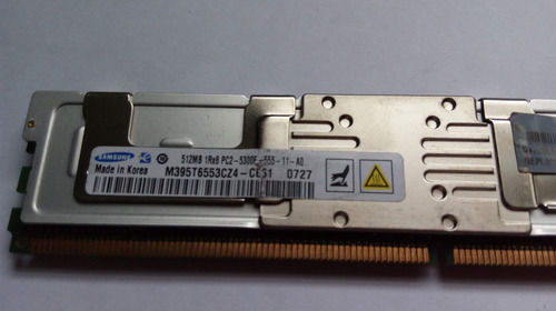 Hp 398705-051 512mb Pc2 5300 Ddr2 Ecc Memory 416470-001