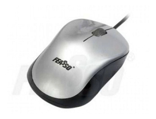 Mouse Óptico Usb 1000dpi 3 Botões Cabo 1,3m Hd Duo Cor Cinza