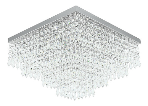 Lustre De Cristal Acrilico Dreamcrillic 40x40 Maravilhoso!