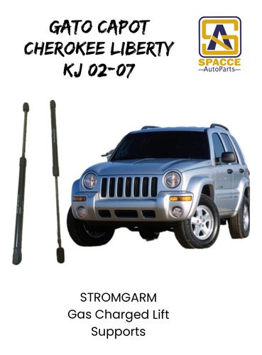 Gatos Amortiguadores Capot Cherokee Liberty Kj 02-07