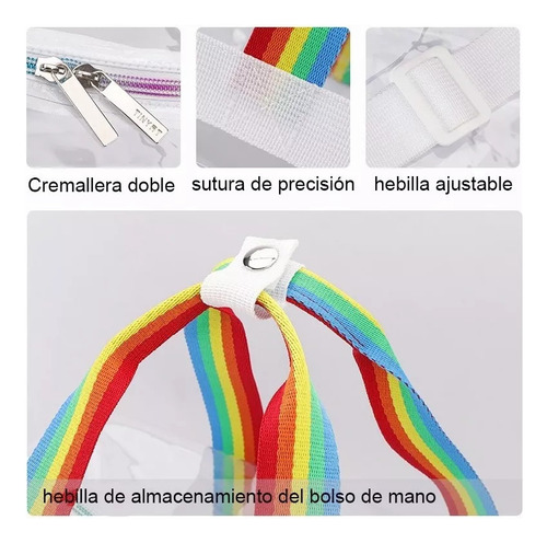 Bolsa De Pvc Transparente De Gran Capacidad Impermeable K2