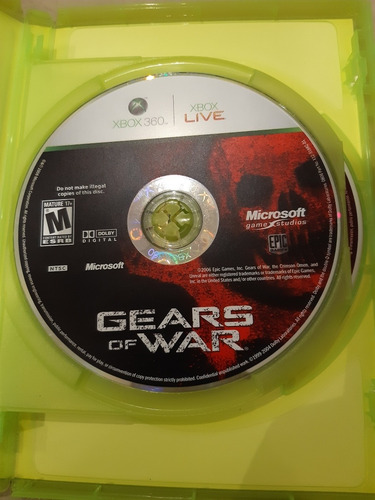 Gears Of War 1 Y 2 Xbox 360 Original