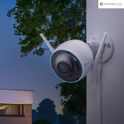 Camara Ezviz H3 3k 5mp Wifi Exterior Intelig Audio Color 24h